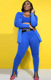 Vibrant Thang Pants - Blue